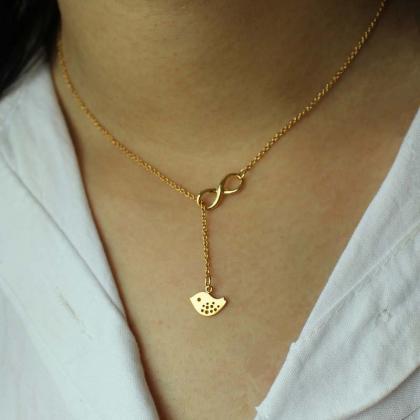 Gold Plated Necklace, Unique Neckla..